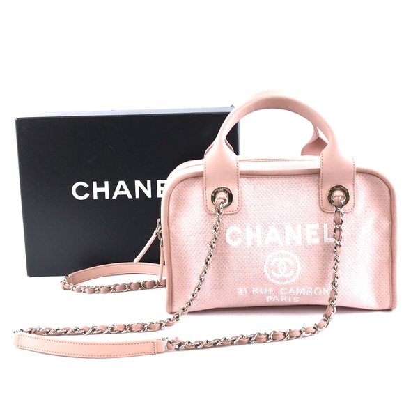 CHANEL Handbags - Deauville Cambon  Bowling 31 Rue Cross Body Bag